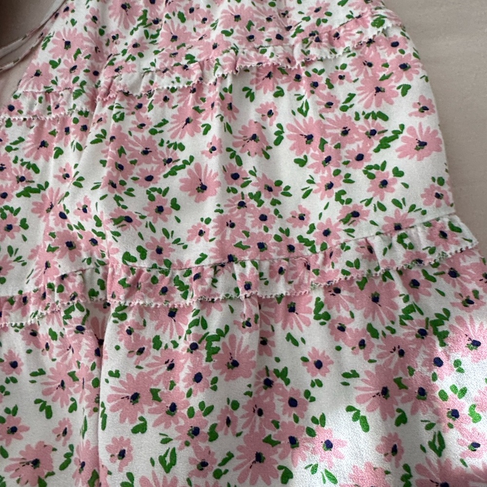 Alice + Olivia Pink and Green Floral top and skirt set - Picture 13 of 13